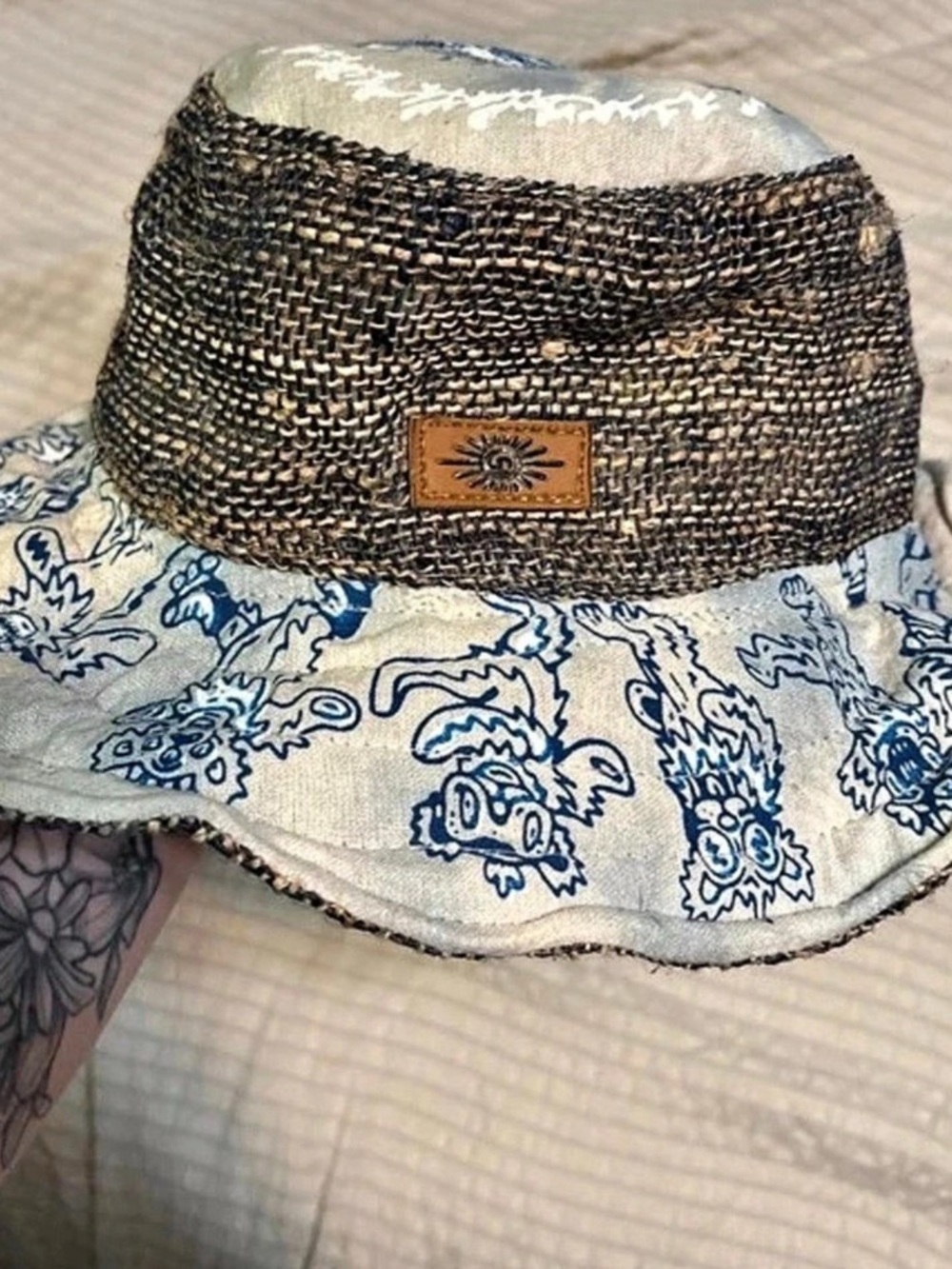 Grateful Dead rave hat